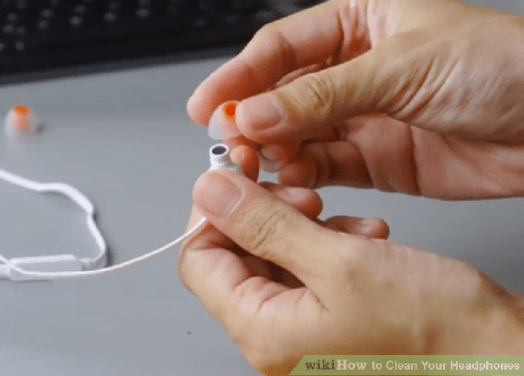 how to clean earbuds and headphones step by step instructions