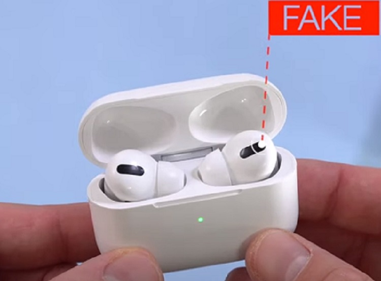 how to tell if airpods pro are fake